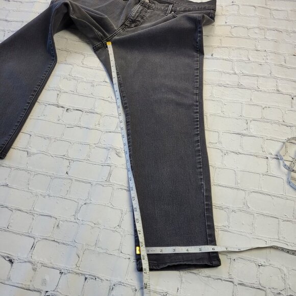Levi’s premium denim dark gray/washed out black 311 shaping skinny jeans 18W - Picture 3 of 13